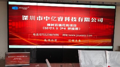 12塊55寸拼接屏助力江西樟樹百?；ㄔ沸^(qū)安全防范