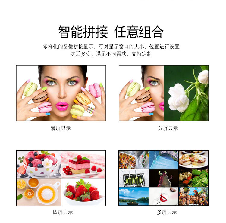 智能拼接，任意組合